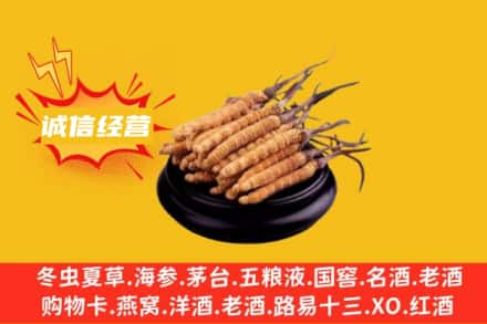 延安市甘泉回收冬虫夏草